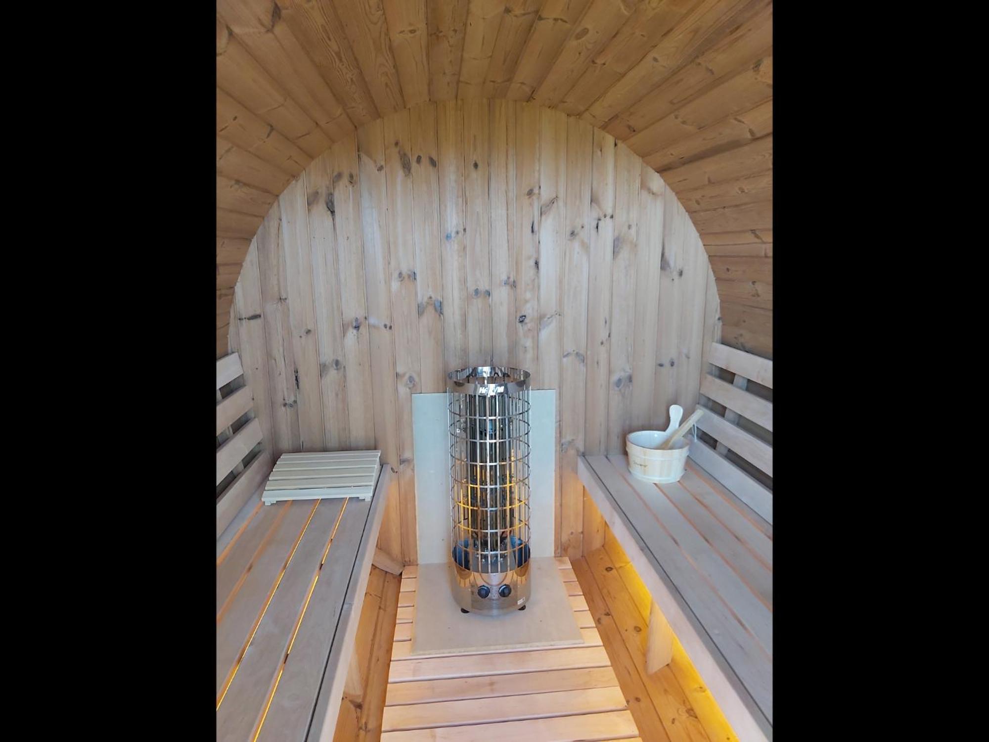 Neu! Ferienhaus Taja Niebuell Mit Sauna Екстер'єр фото